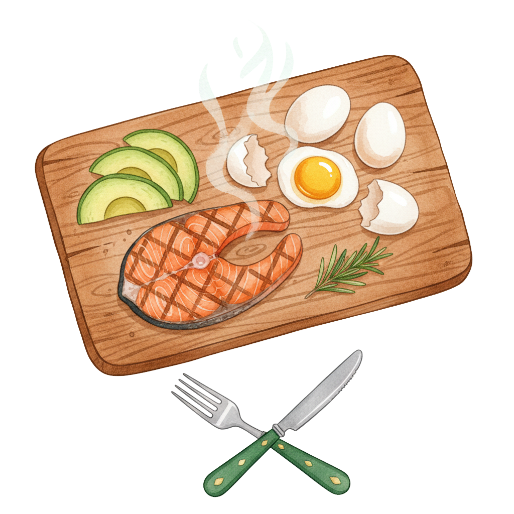 Keto ruokalista