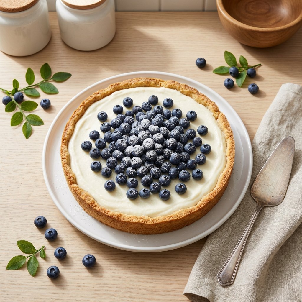 Keto Mustikkapiirakka: Helppo & Ainutlaatuinen Resepti Rahkatäytteellä