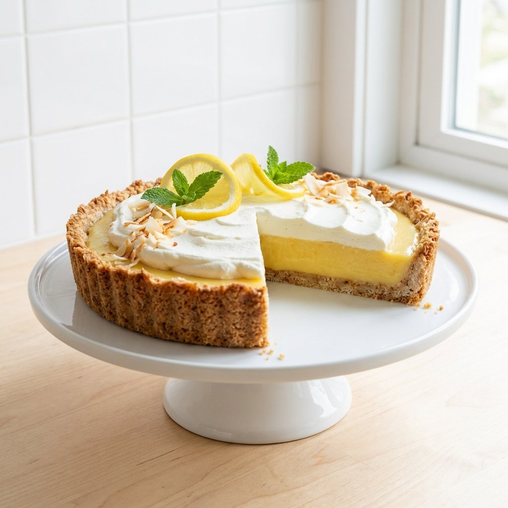 Valmis kookospohjainen keto-piirakka