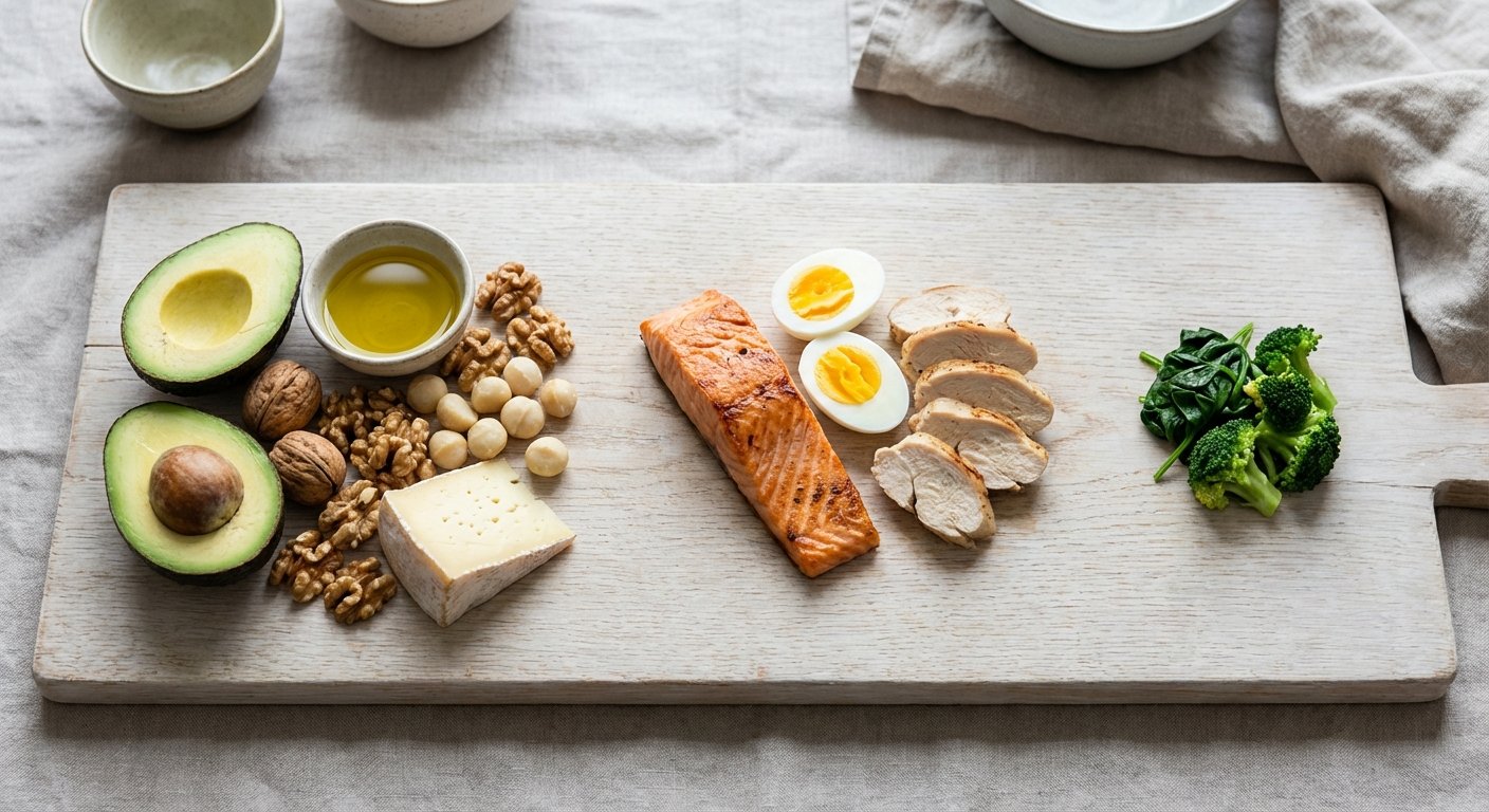 Ketogeenisen ruokavalion makroravinteet - rasva, proteiini, hiilihydraatit