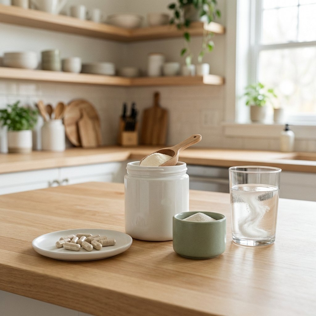 Keto-lisäravinteet: kollageenijauhe, elektrolyytit ja magnesium