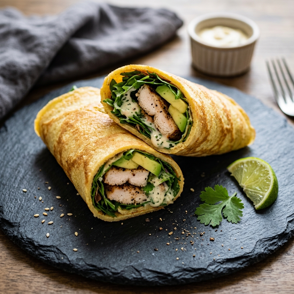 Keto-kanawrap keto-letulla — rapea versio