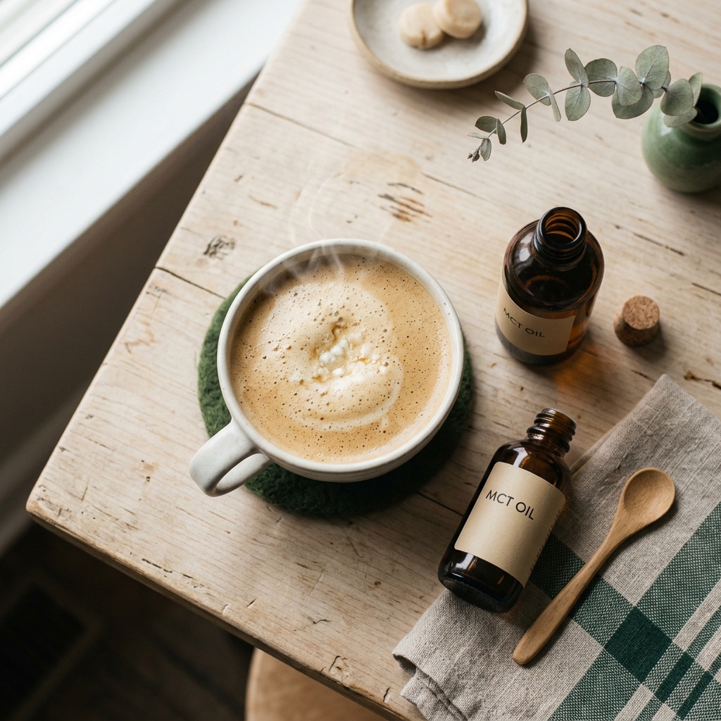 MCT-&ouml;ljy bulletproof kahvissa &mdash; aamun keto-energiajuoma